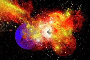 Blast: A dying star turns nova as it blows itself apart
