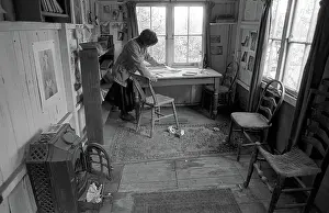 Dylan: The Dylan Thomas writing shed at The Boathouse, Laugharne