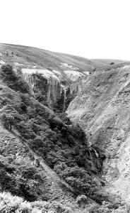 C1955: Dylife, Pennant Falls c1955