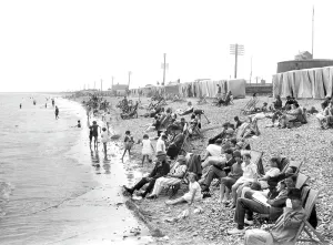 Dymchurch: Dymchurch, the Beach 1927