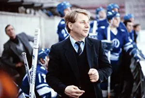 Moiseev: Dynamo Moscow's coach Yuri Moiseev, 1986