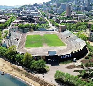 Primorsky: Dynamo Stadium in Vladivostok, 1983