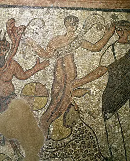 Panther: Dyonisus. Roman mosaic