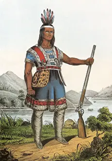 Ofns: E. Forrest as Metamora