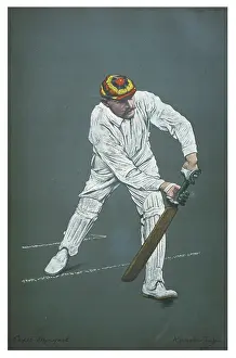 Cricketer: E G WYNYARD - CRICKETER