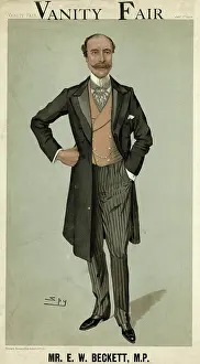Beckett: E. W. Beckett MP, Vanity Fair, Spy