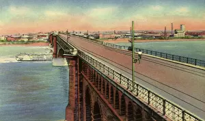 Eads: Eads Bridge. Saint Louis