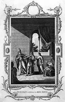 Dunstan: Eadwig rebuked by Dunstan