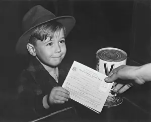Donation: An eager school boy gets his first experience