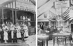 Ymca: The Eagle hut in Aldwych, WW1