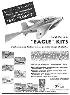 Kits: Eagle Model Aircraft Construction Kits. Eagle Kits 1958