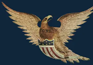 Talons: Eagle with Shield Carving