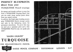 Draughtsmans: Eagle Turquoise Chemi-Sealed Draughtsmans Pencils