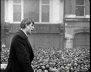 Impassioned: Eamon De Valera Giving An Impassioned Speech