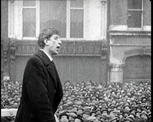 Impassioned: Eamon De Valera Giving An Impassioned Speech