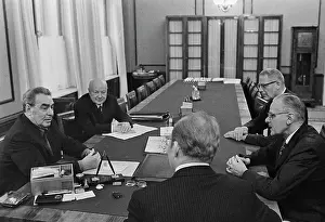 Brezhnev: Earl Butz visits USSR