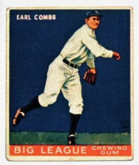 Yankees: Earl Combs, baseball player with the New York Yankees