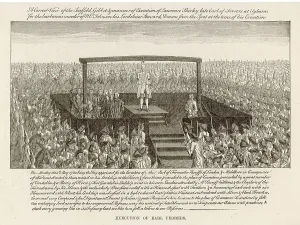 Sensational: EARL FERRERS EXECUTED