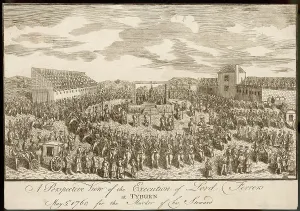 Ferrers: Earl Ferrers hanged