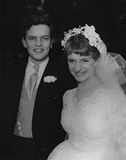 Aline: Earl of Wharncliffe and Aline Bruce, wedding