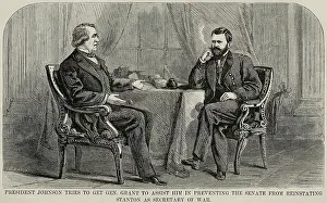 Impeachment: Early in 1866, Gen. Ulysses Grant privately