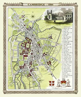 Roper: Early 19th Century map of Cambridge, England