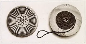 Halves: An Early 19th century Yo-Yo