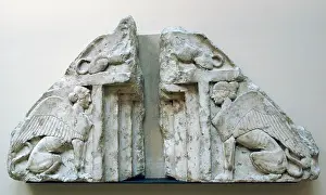 Guardian: Early Classical. Guardian Sphinxes. 5th BC. Lycian. Xanthos