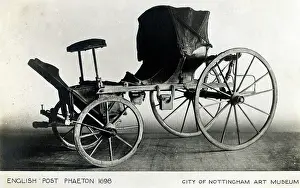 Spokes: Early English Post Phaeton Carriage