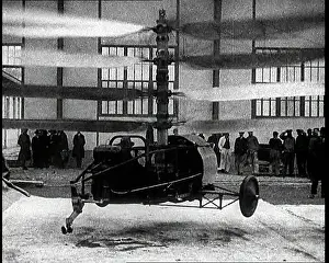 Attempting: An Early Helicopter With Four Sets Of Propellers