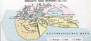 Halicarnassus: Early map of the world