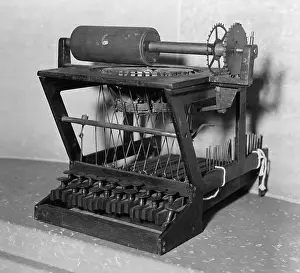 Patents: Early model of a Scoles and Glidden typewriter, ?