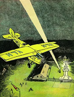 Strangs: Early monoplane landing