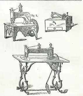 Bobbin: An early sewing machine