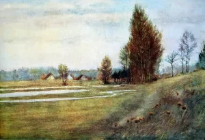 Account: Early spring by Georg Schafer German painter