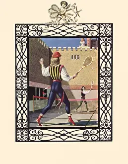 Perhaps: Early Tennis Game