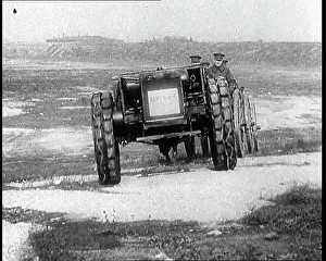 Steered: An Early Version of a Tank Called the Army