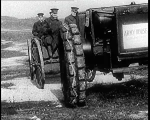 Steered: An Early Version of a Tank Called the Army