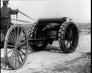 Steered: An Early Version of a Tank Called the Army