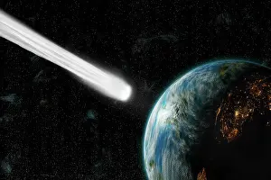 Hitting: An Earth-like planet facing an imminent collision with a ?