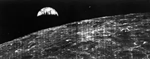 Orbiter: THE EARTH FROM THE MOON