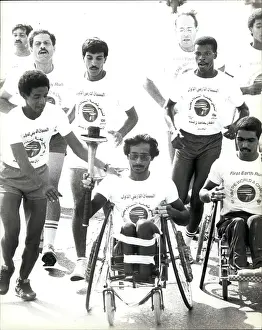 Handicapped: Earth Run Torch Relay 1986