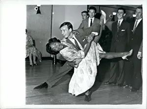 Farr: Eartha Kitt, singer, at Arthur Murray School of Dancing