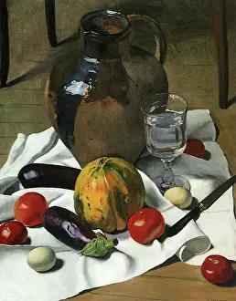 Tomatoes: Earthenware Still Life