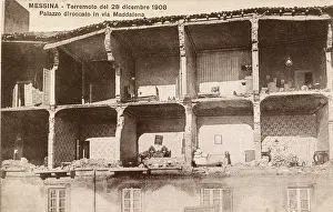 Maddalena: Earthquake damage - Messina, Italy