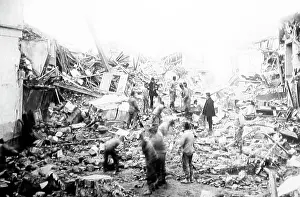 Earthquake in Messina, Italy