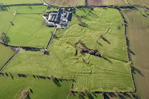 Earthwork: Earthworks of Alkmonton medieval settlement, Derbyshire