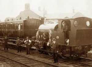 Easingwold: Easingwold Railway Station, early 1900s