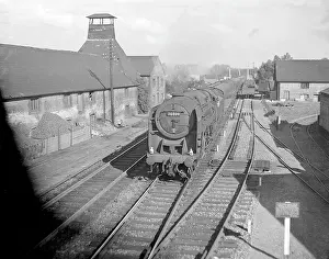 Anglian: An East Anglian Express steam train