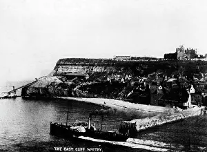 Bombarding: East cliff of Whitby, 1914